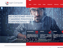 Tablet Screenshot of logincomputer.pl